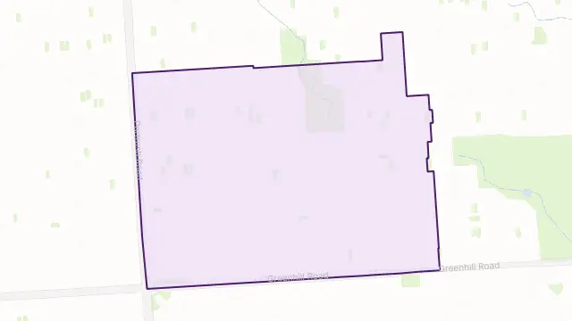 Tusmore Area Boundary Map