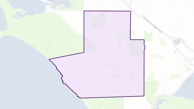 Uley Area Boundary Map