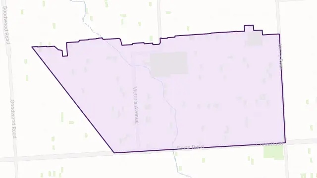 Unley Park Area Boundary Map