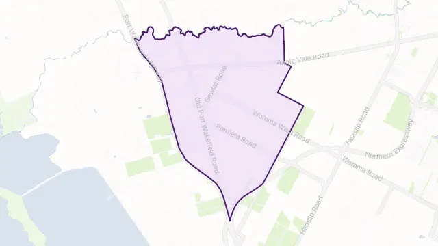 Virginia Area Boundary Map