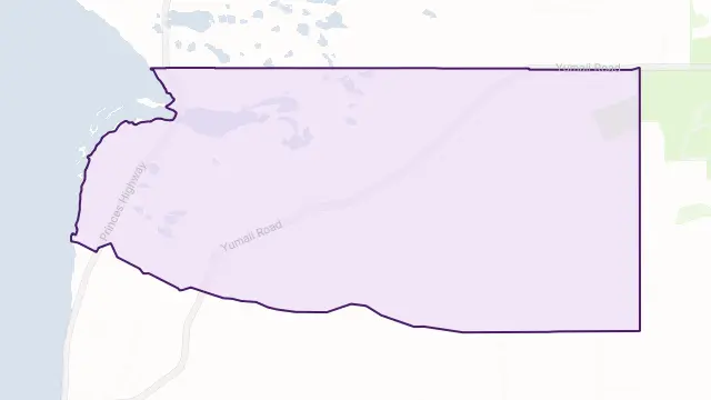 Waltowa Area Boundary Map