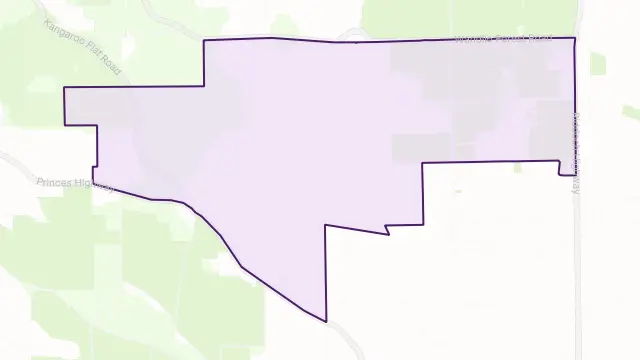 Wandilo Area Boundary Map