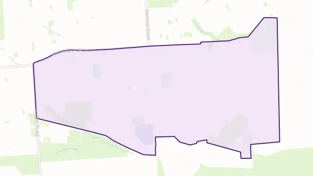 Wattle Park Area Boundary Map