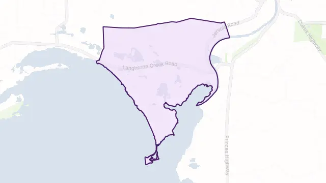 Wellington Area Boundary Map