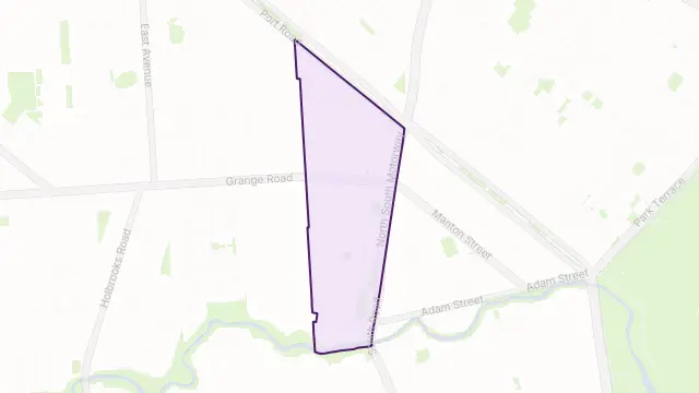 West Hindmarsh Area Boundary Map