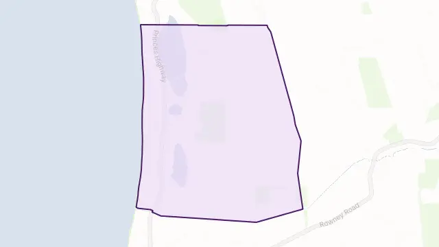 West Range Area Boundary Map