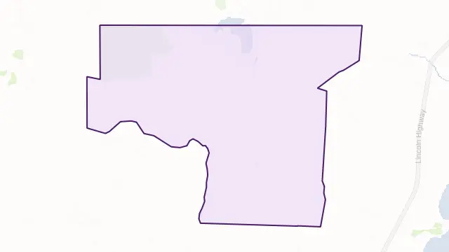 Whites Flat Area Boundary Map