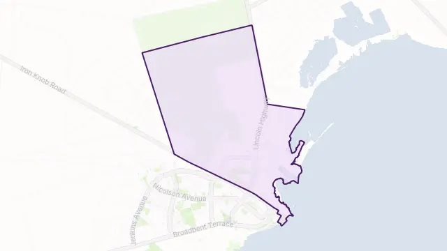 Whyalla Barson Area Boundary Map