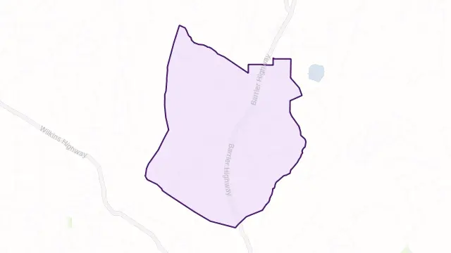 Whyte Yarcowie Area Boundary Map