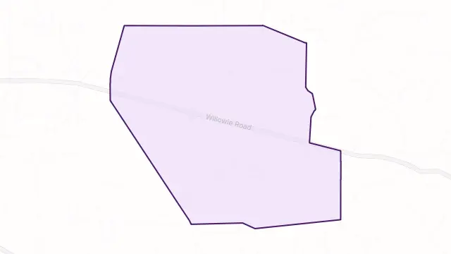 Willowie Area Boundary Map