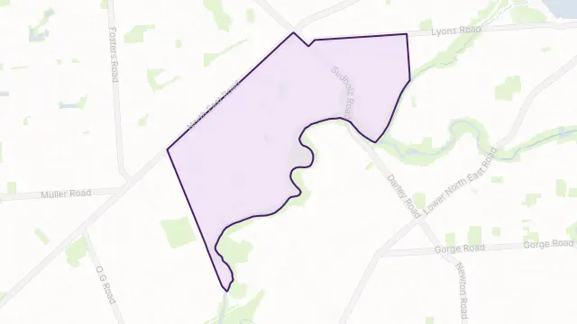 Windsor Gardens Area Boundary Map