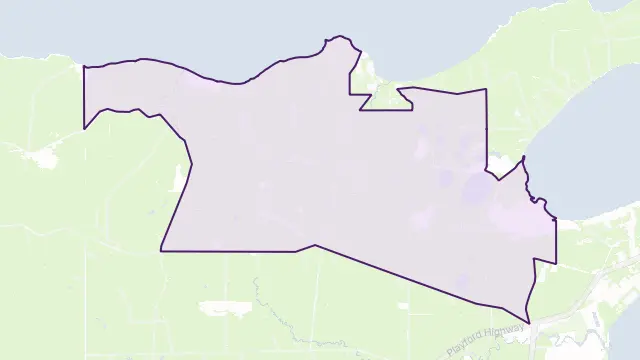 Wisanger Area Boundary Map