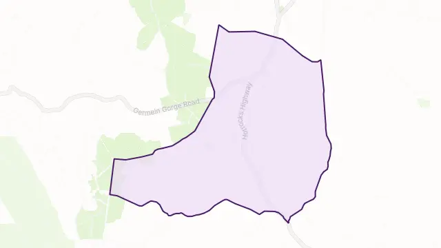 Wongyarra Area Boundary Map