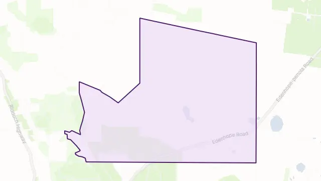 Wrattonbully Area Boundary Map