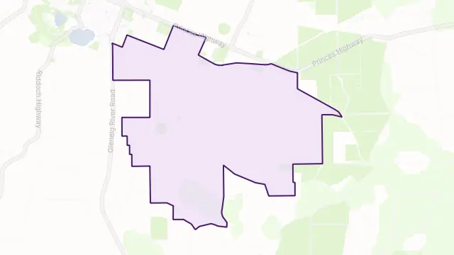 Yahl Area Boundary Map