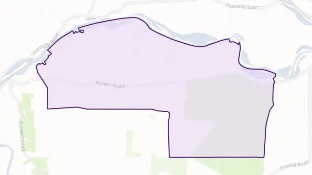 Younghusband Area Boundary Map