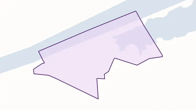 Zadows Landing Area Boundary Map