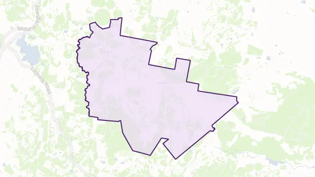 Andover Area Boundary Map