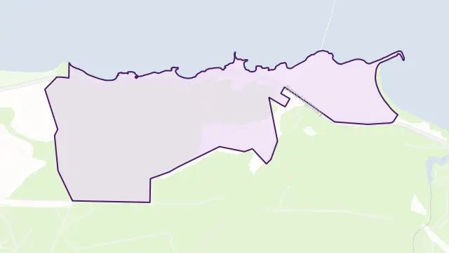 Cowrie Point Area Boundary Map