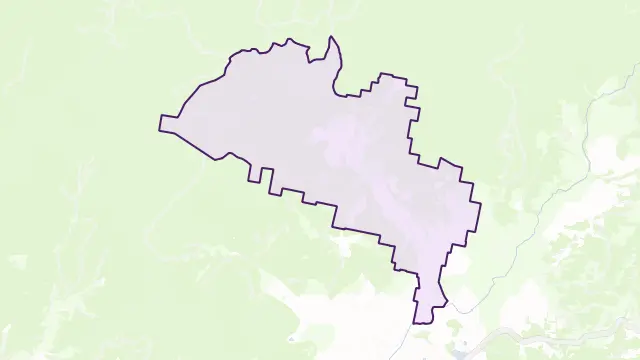 Crabtree Area Boundary Map