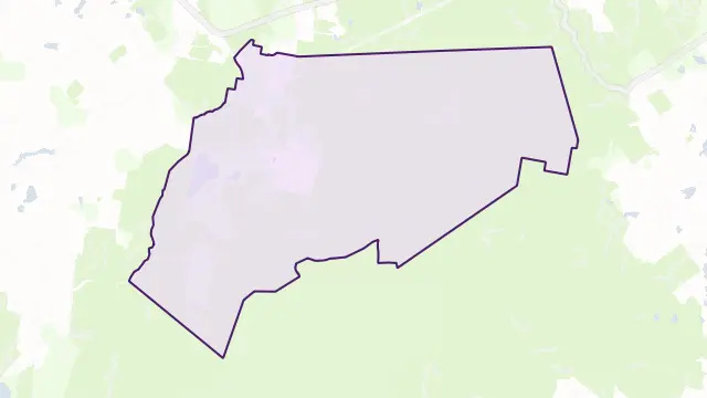 Cuckoo Area Boundary Map