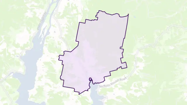 Cygnet Area Boundary Map