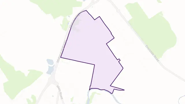 Devon Hills Area Boundary Map