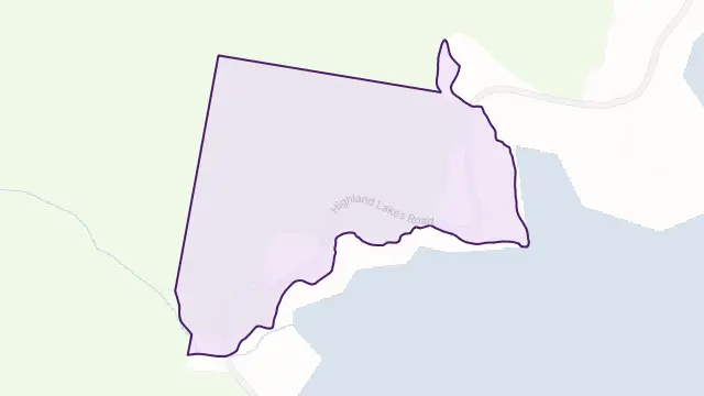 Doctors Point Area Boundary Map