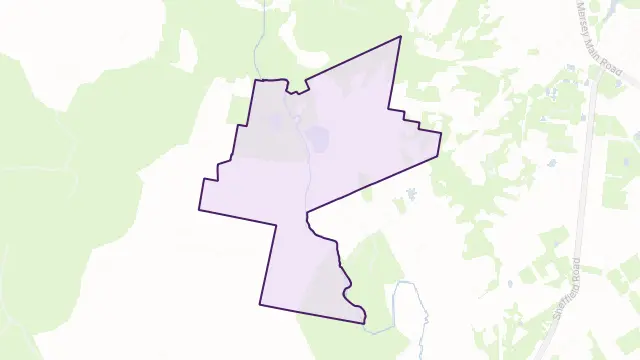 Eugenana Area Boundary Map