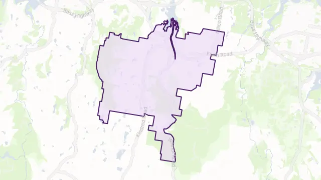 Forth Area Boundary Map