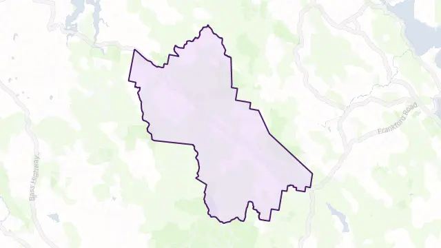 Frankford Area Boundary Map