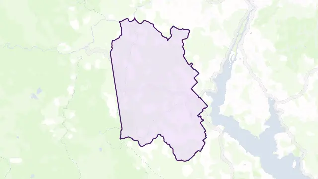 Geeveston Area Boundary Map