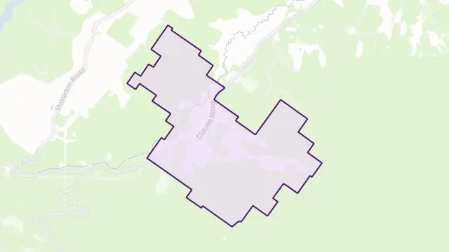 Gowrie Park Area Boundary Map