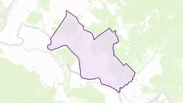 Hayes Area Boundary Map