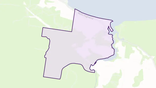 Hellyer Area Boundary Map