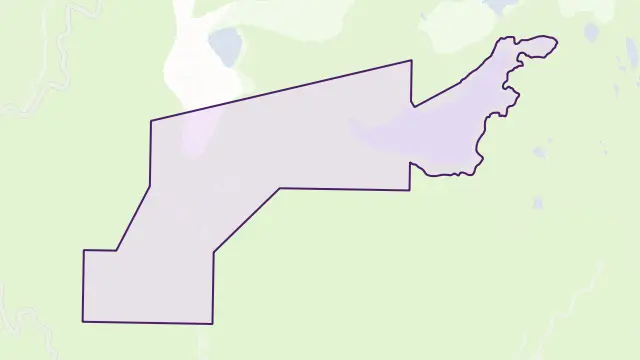 Lake Margaret Area Boundary Map