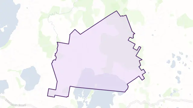 Lake Sorell Area Boundary Map
