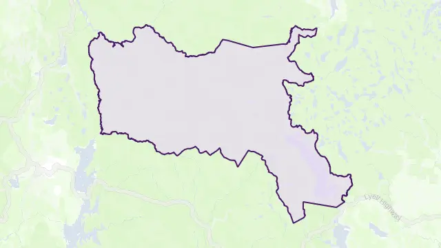 Lake St Clair Area Boundary Map