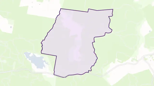 Lefroy Area Boundary Map