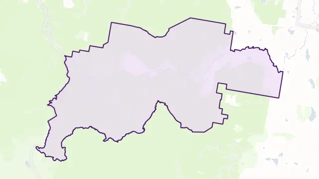 Liffey Area Boundary Map