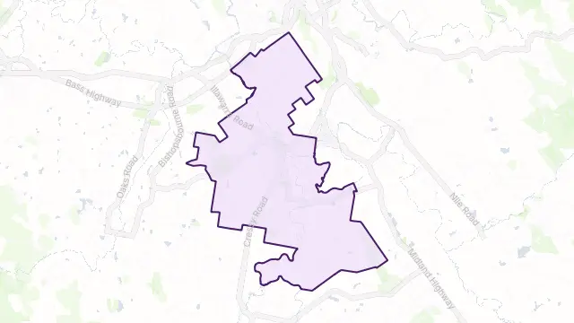 Longford Area Boundary Map