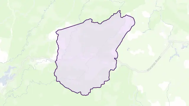 Luina Area Boundary Map