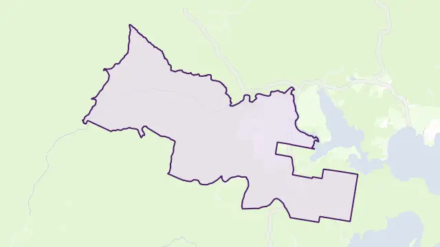 Lune River Area Boundary Map
