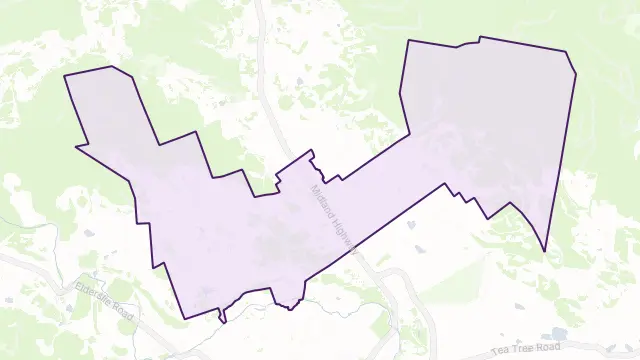 Mangalore Area Boundary Map