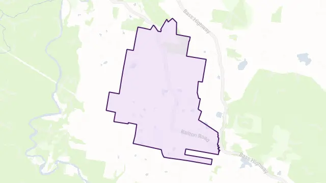 Moltema Area Boundary Map