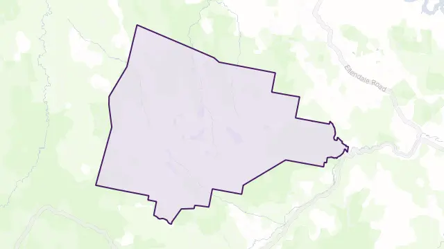 Mount Field Area Boundary Map