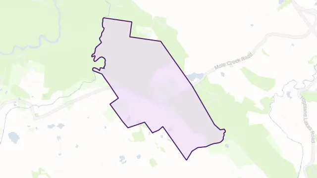 Needles Area Boundary Map