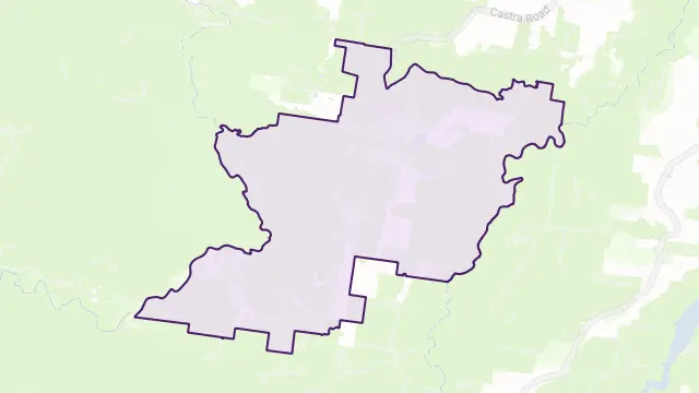 Nietta Area Boundary Map