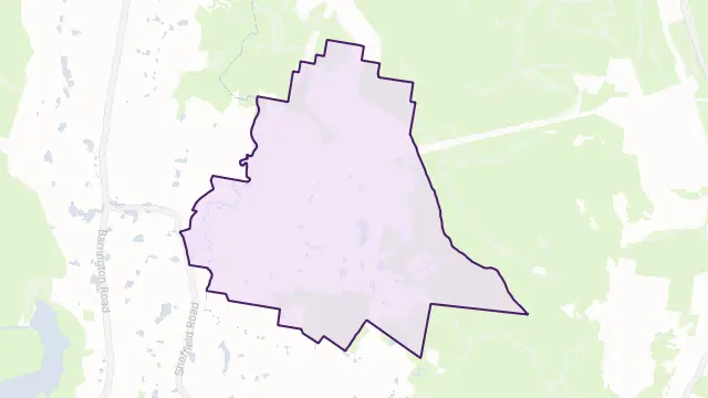 Nook Area Boundary Map
