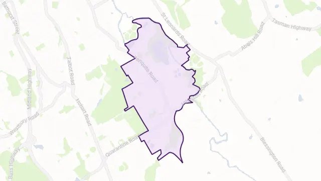 Norwood Area Boundary Map